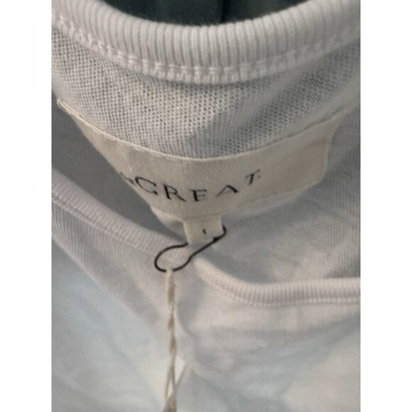 The Great Scoop Neck Tank True White Size 1 NWT - Picture 2 of 8